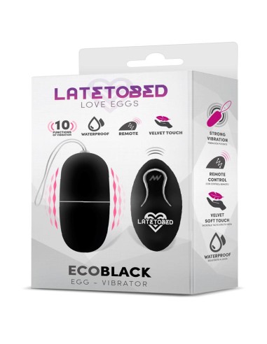 Ecoblack Huevo Vibrador con Control Remoto