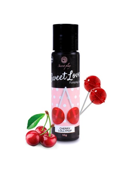 Sweet Love Lubricante Cereza Lollipop 60 ml Sweet Love Lubricante Cereza Lollipop 60 ml