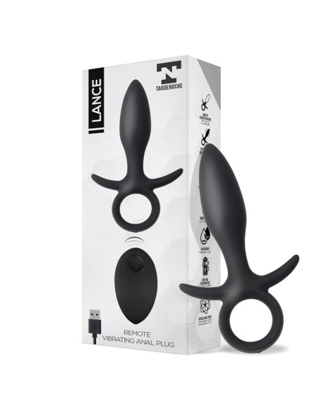 Lance Plug Anal Control Remoto Silicona Liquida USB
