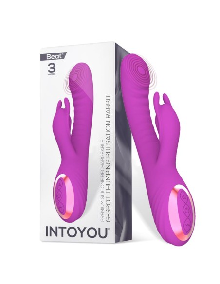 Beat3 Vibrador con Punto G con Pulsacion 3 Motores Beat3 Vibrador con Punto G con Pulsacion 3 Motores