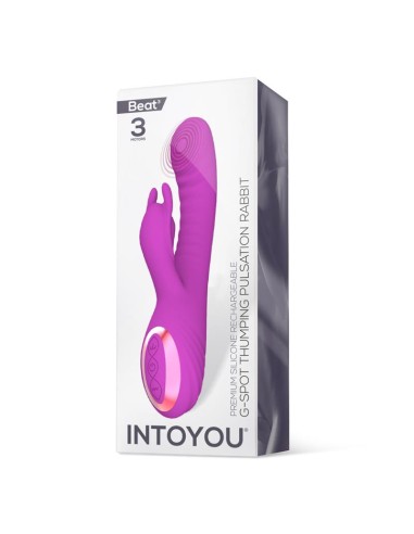 Beat3 Vibrador con Punto G con Pulsacion 3 Motores