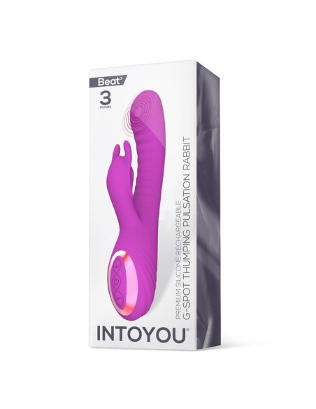 Beat3 Vibrador con Punto G con Pulsacion 3 Motores Beat3 Vibrador con Punto G con Pulsacion 3 Motores