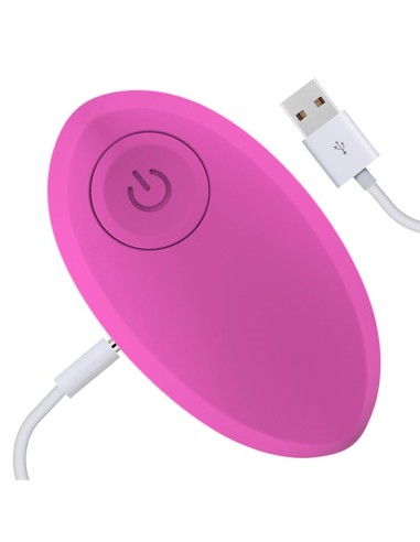Huevo Vibrador Control Remoto Odise USB Silicona Rosa