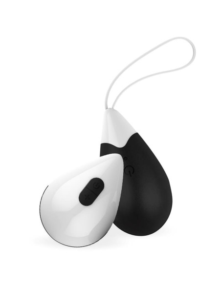 Huevo Vibrador Control Remoto USB Silicona Negro