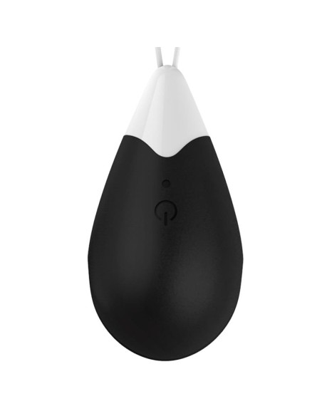 Huevo Vibrador Control Remoto USB Silicona Negro