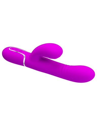 Mariana Vibrador 4en1 Silicona Fucsia