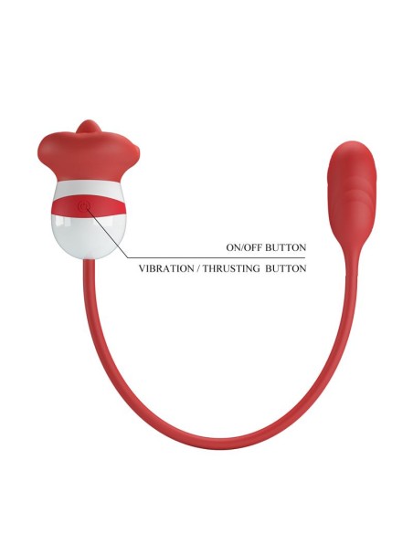 Aliyah Estimulador Doble Boca y Huevo Silicona