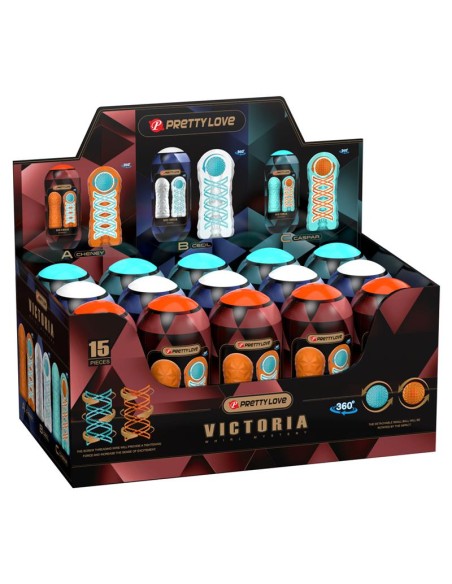 Display 15 Masturbadores Varios 3 Estilos