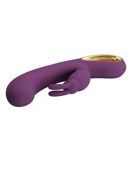 Liam Vibrador Punto G Silicona con APP Morado