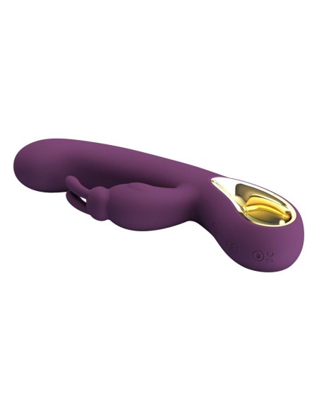 Liam Vibrador Punto G Silicona con APP Morado
