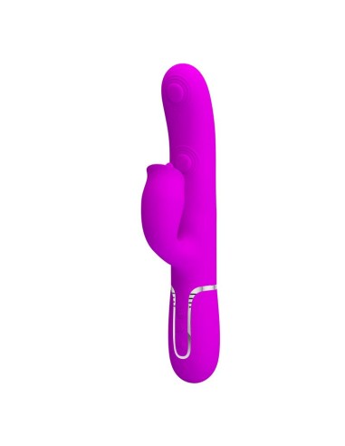 Gigi Vibrador con Licking y Thumping Fucsia