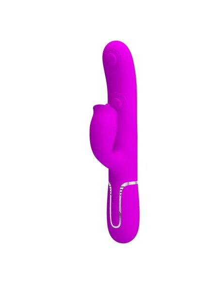 Gigi Vibrador con Licking y Thumping Fucsia Gigi Vibrador con Licking y Thumping Fucsia