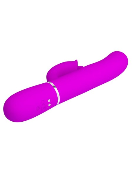 Gigi Vibrador con Licking y Thumping Fucsia Gigi Vibrador con Licking y Thumping Fucsia
