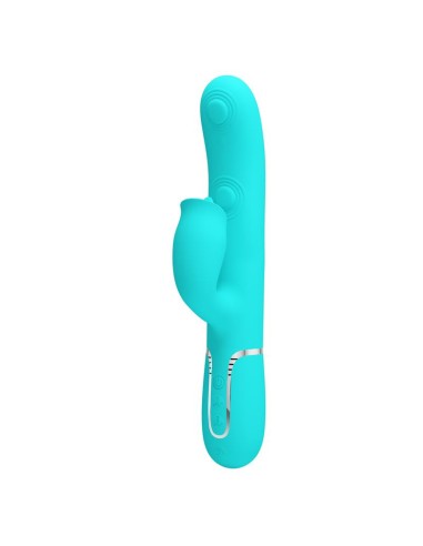 Gigi Vibrador con Licking y Thumping Turquesa