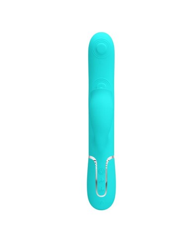 Gigi Vibrador con Licking y Thumping Turquesa