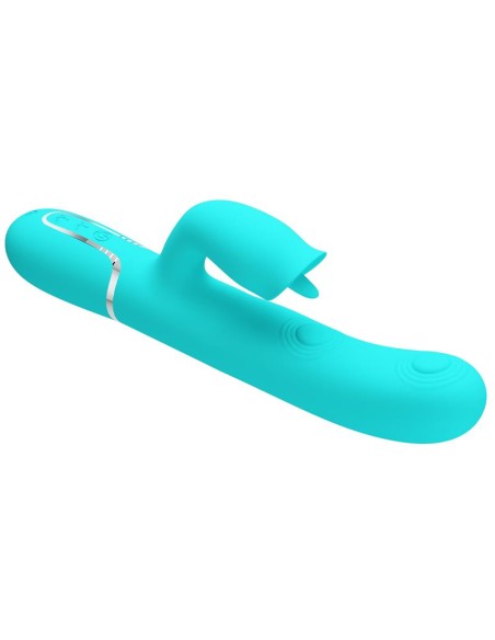 Gigi Vibrador con Licking y Thumping Turquesa