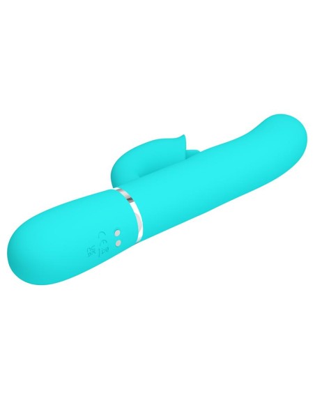 Gigi Vibrador con Licking y Thumping Turquesa