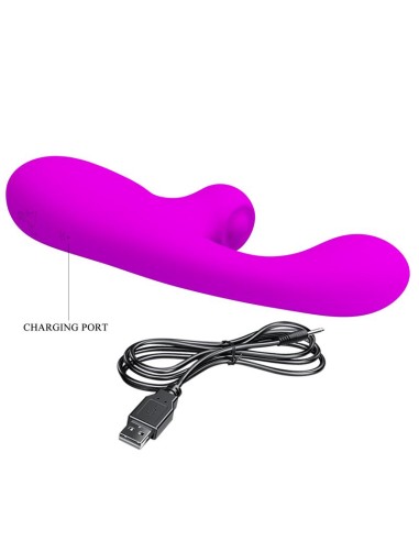 Skylar Conejito Vibrador y Thumping Fucsia