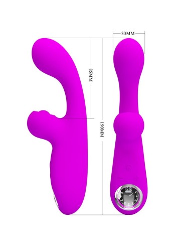Skylar Conejito Vibrador y Thumping Fucsia