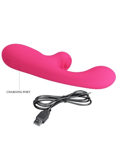 Skylar Conejito Vibrador y Thumping Rosa