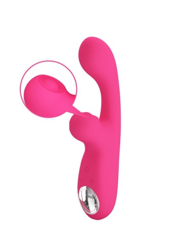 Skylar Conejito Vibrador y Thumping Rosa