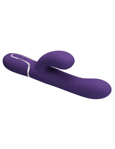 Mariana Vibrador 4 en 1 Silicona Morado
