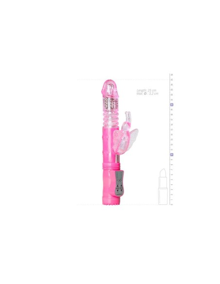 Vibrador de Conejito Mariposa Rosa Vibrador de Conejito Mariposa Rosa