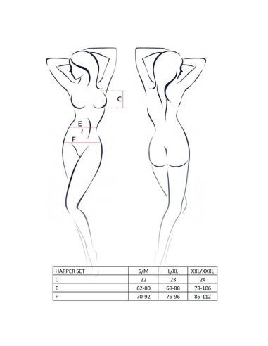 HARPER Set Rojo Negro