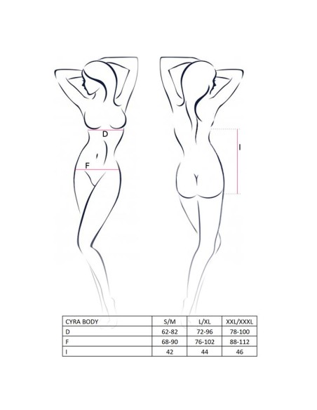 CYRA Body Negro Rojo CYRA Body Negro Rojo