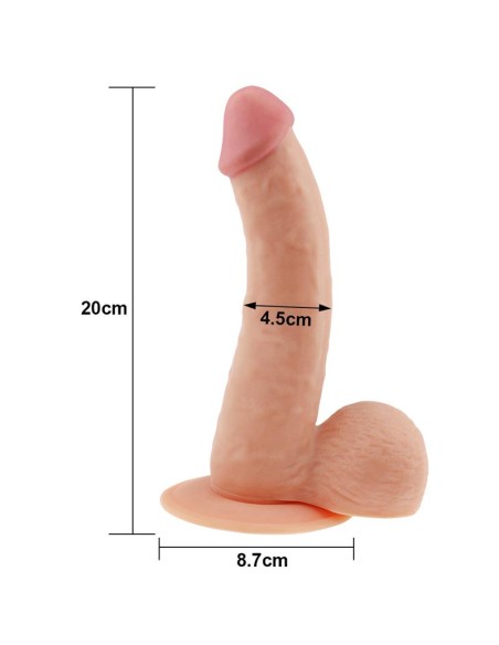 Dildo The Ultra Soft Dude 88 Natural