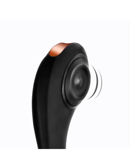 Pulsar Vibrador con Pulsacion y Esqueleto Articulado Silicona USB