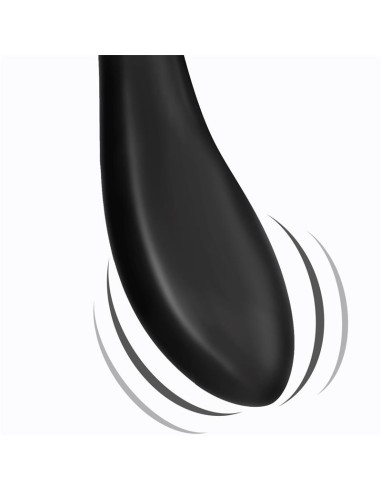 Pulsar Vibrador con Pulsacion y Esqueleto Articulado Silicona USB