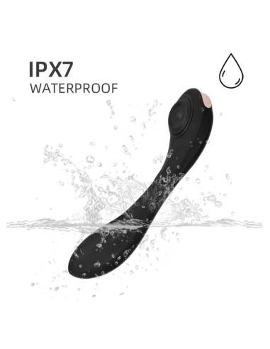 Pulsar Vibrador con Pulsacion y Esqueleto Articulado Silicona USB