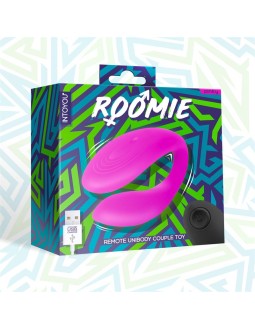 Roomie Vibrador para Parejas Silicona Liquida Unibody Control Remoto USB 2