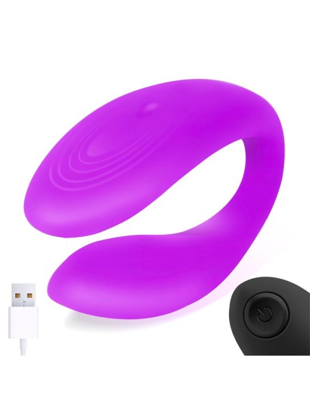 Roomie Vibrador para Parejas Silicona Liquida Unibody Control Remoto USB Roomie Vibrador para Parejas Silicona Liquida Unibody Control Remoto USB