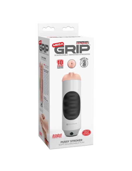 Masturbador Vibrador Mega Grip