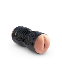 Pipedream Extreme Toyz Masturbador Tight Grip Pussy Ass Color Negro
