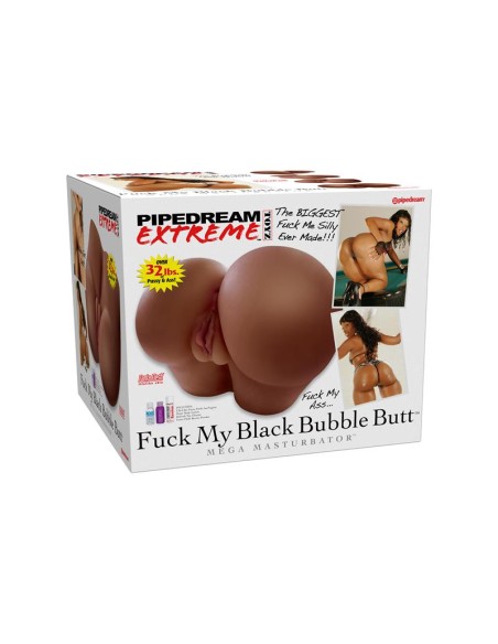 Pipedream Extreme Toyz Culo Realistico Fuck My Black Color Realistico Negro