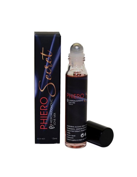 Phiero Secret con Feromonas Rol lon 15 ml