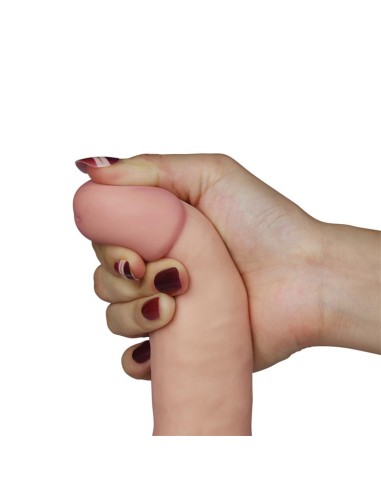 Dildo The Ultra Soft Dude con Vibracion 75 Natural