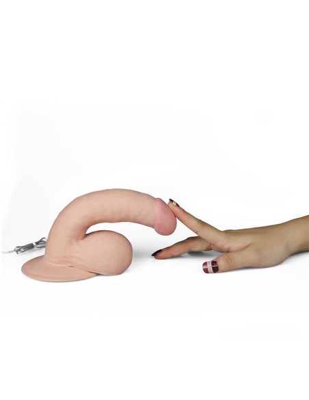 Dildo The Ultra Soft Dude con Vibracion 75 Natural