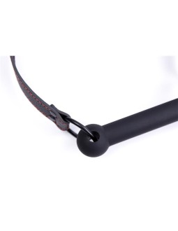 Mordaza de Hueso Ajustable Silicona Negro 2