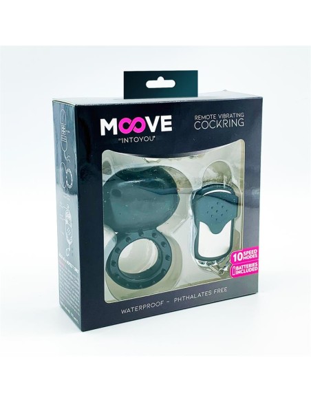 Anillo Vibrador con Control Remoto Negro Anillo Vibrador con Control Remoto Negro