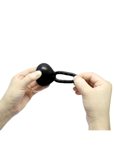 Anillo Vibrador con Control Remoto Negro Anillo Vibrador con Control Remoto Negro