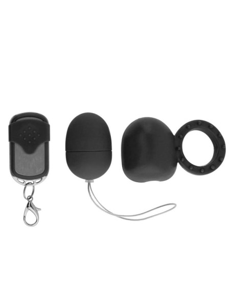 Anillo Vibrador con Control Remoto Negro Anillo Vibrador con Control Remoto Negro