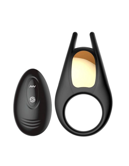 Keylo Anillo para el Pene con Control Remoto y Luces Led USB Silicona