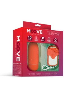 Huevo Vibrador con Control Remoto Rojo 2