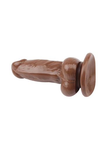 Dildo Jumbo Jack 6 con Vibracion marron