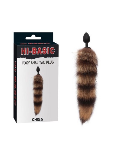 Plug Anal con Cola de Pelo Foxy Anal Tail Plug