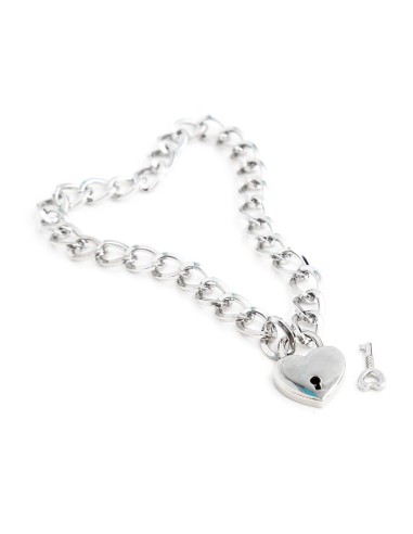 Collar con Candado Metal Talla M 44 cm